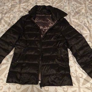 Black Reversible Puffer Jacket